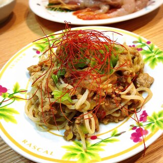 抱えて食べたい♡麻婆もやし